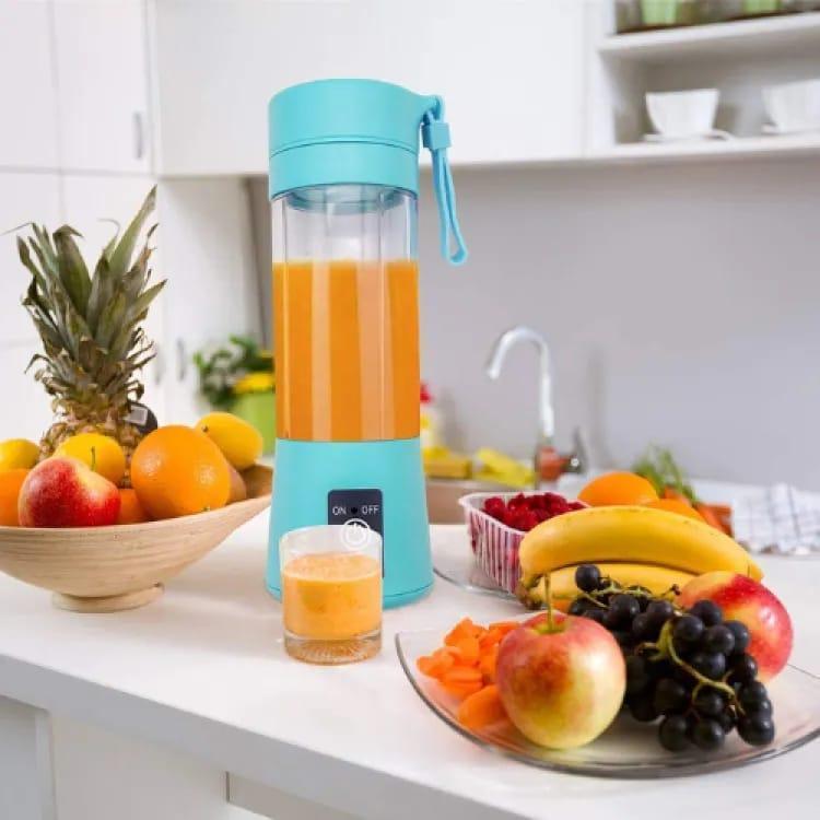 • Portable Mini Blender Bottle – USB Rechargeable Juicer | Fresh Juice Anytime, Anywhere | FREE Delivery + Cash on Delivery Available.
