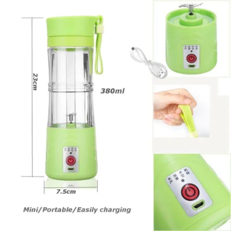 • Portable Mini Blender Bottle – USB Rechargeable Juicer | Fresh Juice Anytime, Anywhere | FREE Delivery + Cash on Delivery Available.