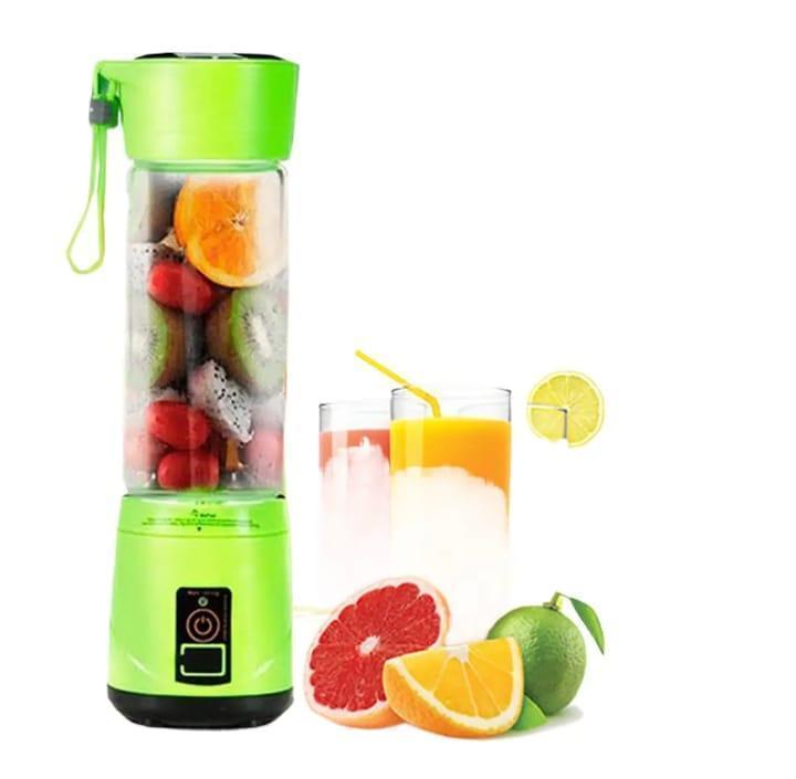 • Portable Mini Blender Bottle – USB Rechargeable Juicer | Fresh Juice Anytime, Anywhere | FREE Delivery + Cash on Delivery Available.