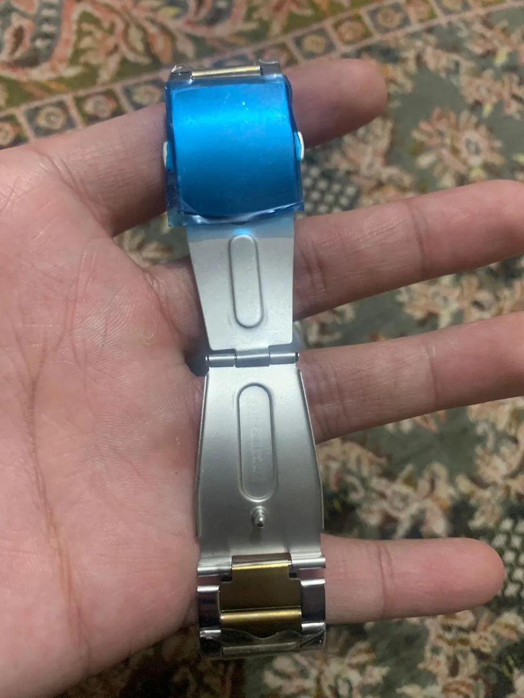 Luxury RALEX Quartz Watch – Gold & Silver Stainless Steel Men’s Watch